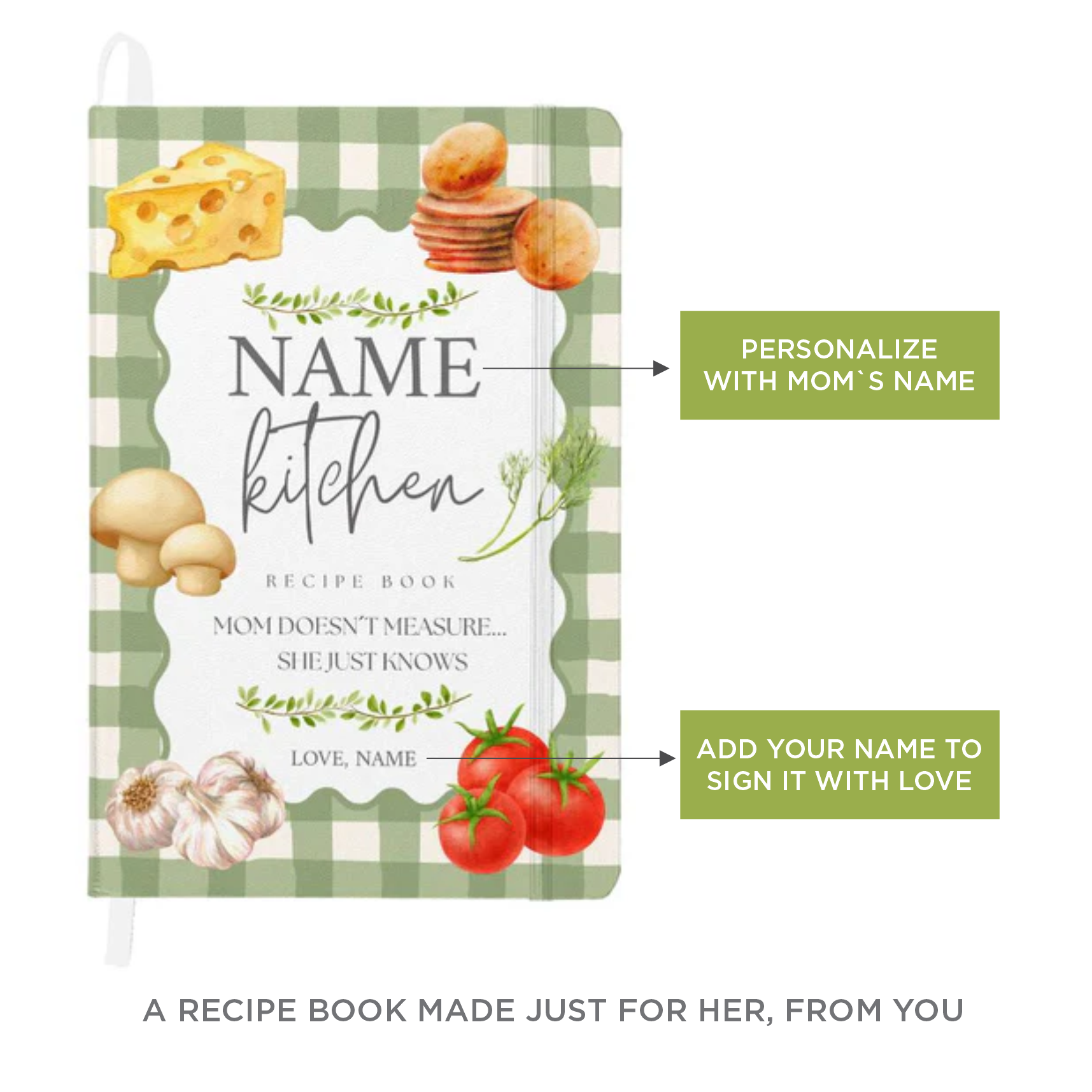 Personalized Recipe Book for Mom 05