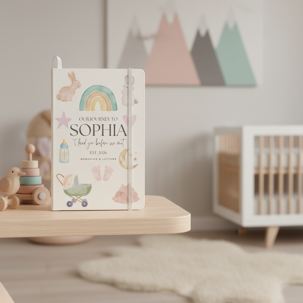 Personalized Pregnancy Journal for Mom-to-Be 03