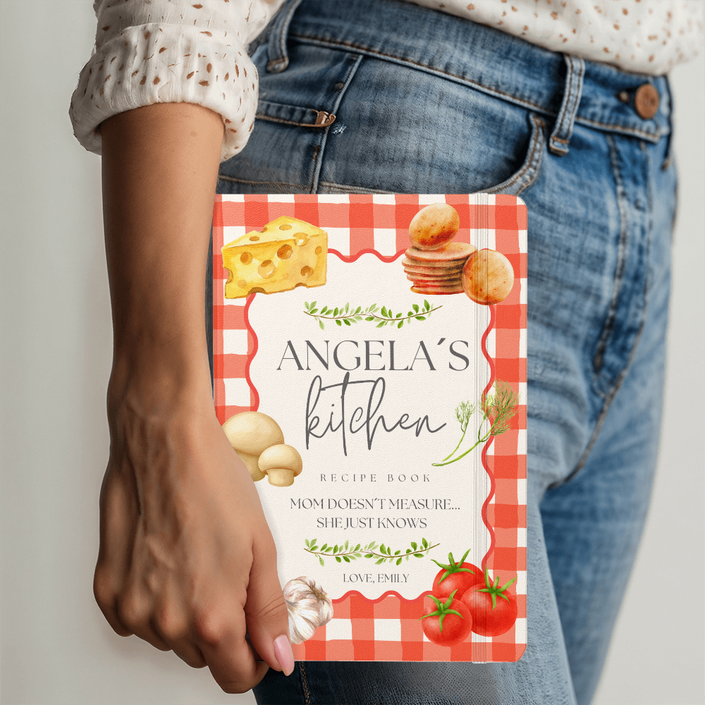 Personalized Recipe Book for Mom