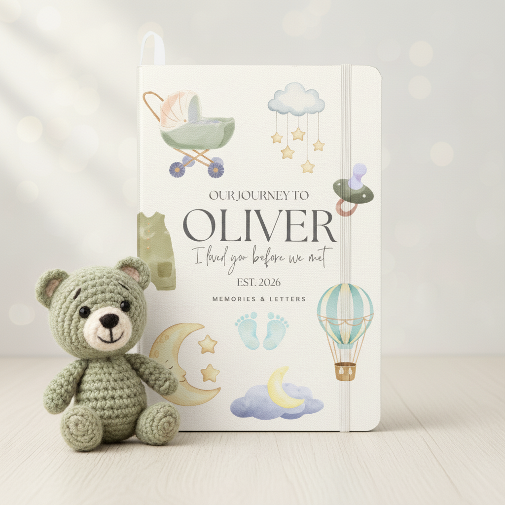 Personalized Pregnancy Journal for Mom-to-Be 02