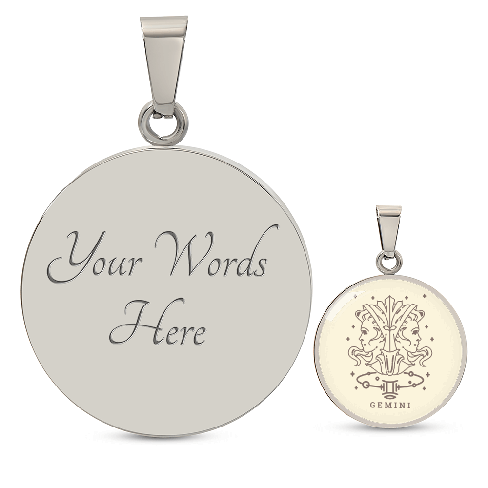 Zodiac Gemini Necklace
