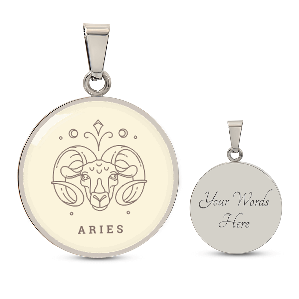 Zodiac Aries Necklace