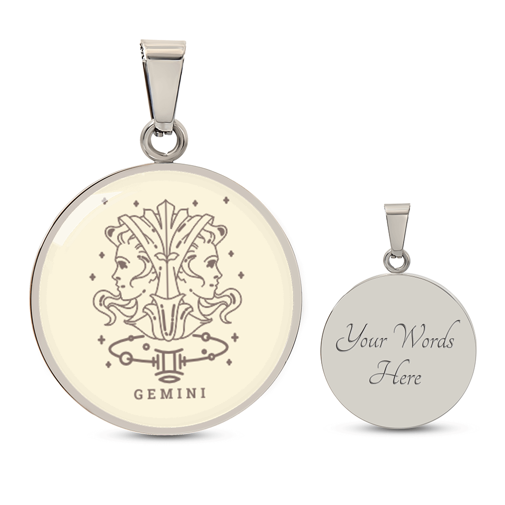 Zodiac Gemini Necklace