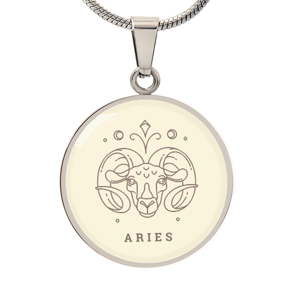 Zodiac Aries Necklace