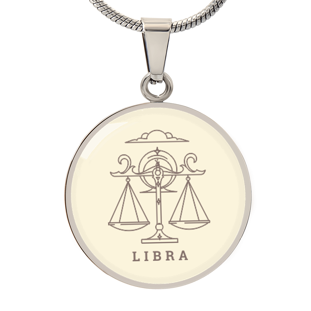 Zodiac Libra Necklace