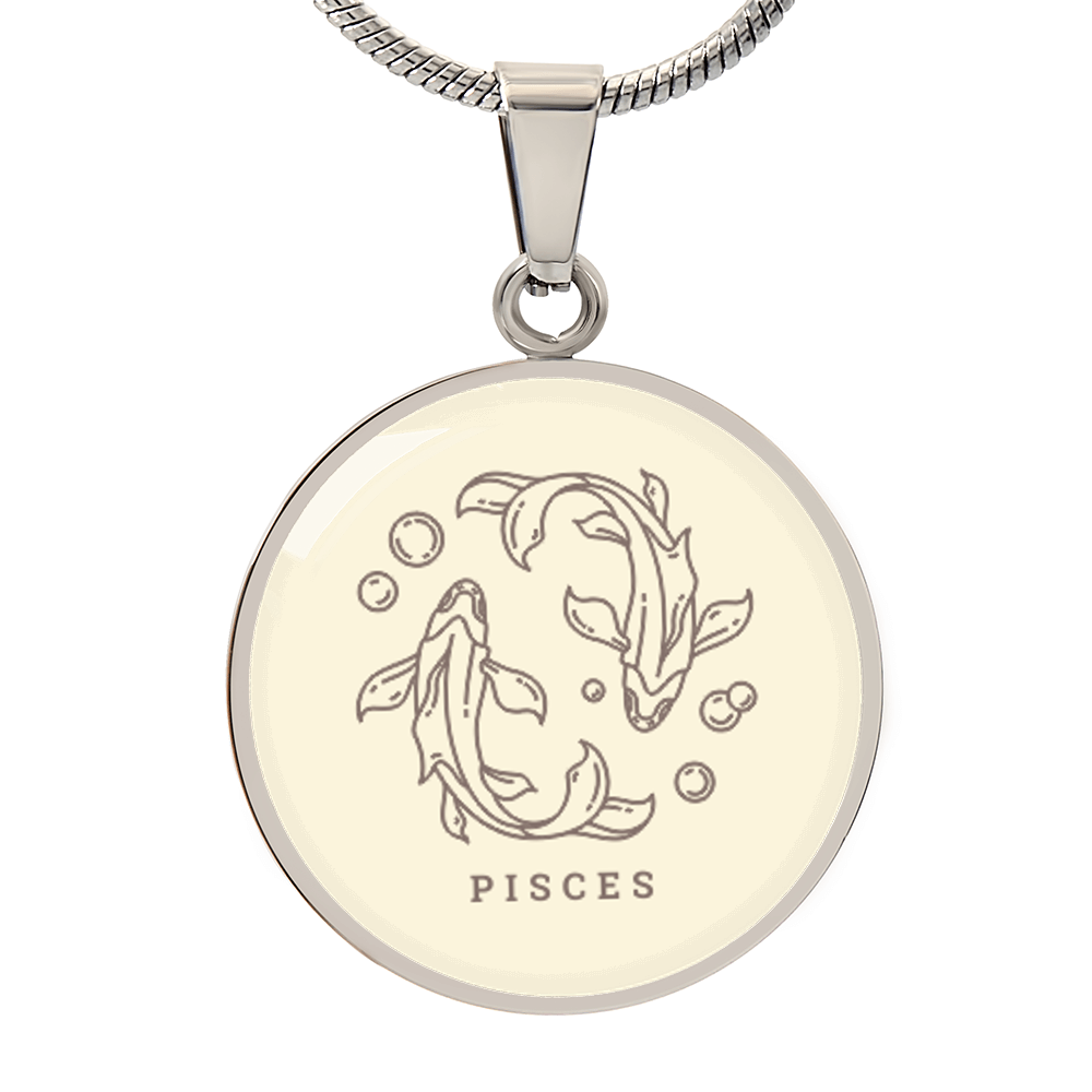 Zodiac Pisces Necklace