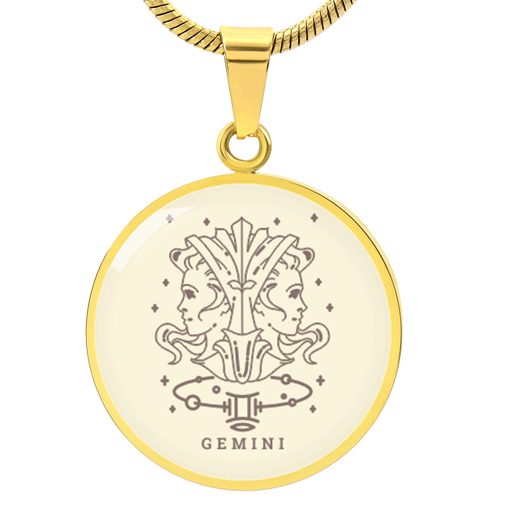 Zodiac Gemini Necklace