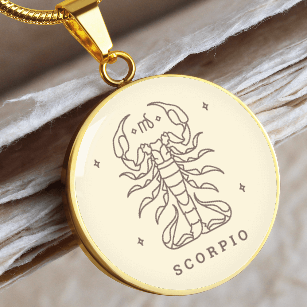 Zodiac Scorpio Necklace