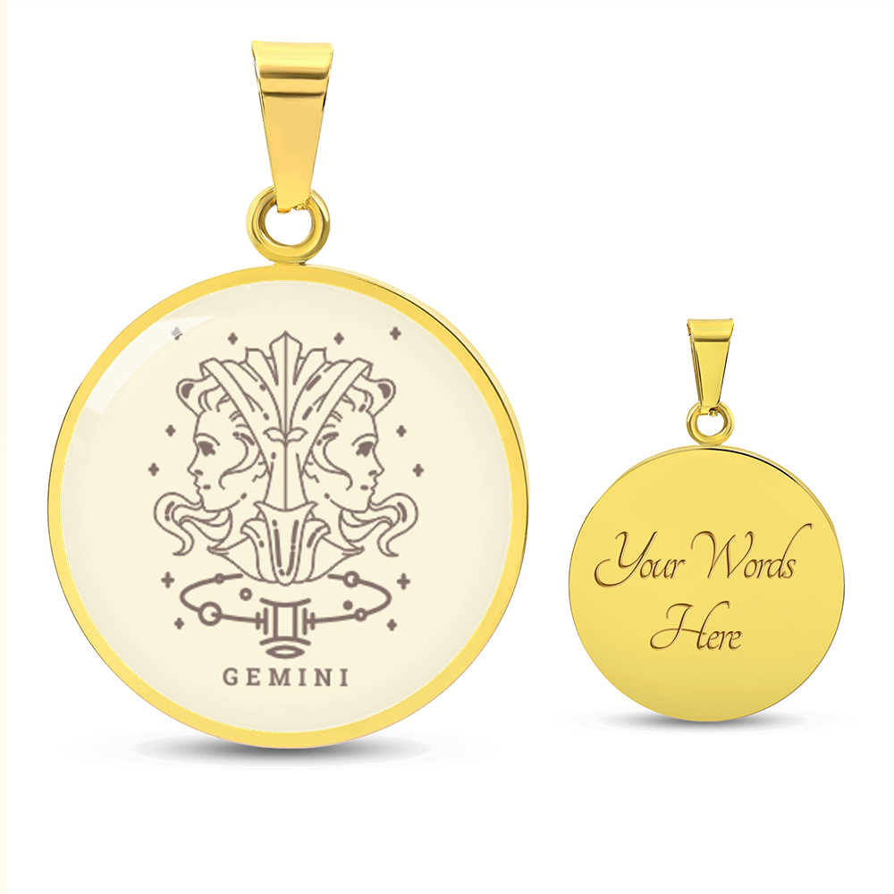 Zodiac Gemini Necklace