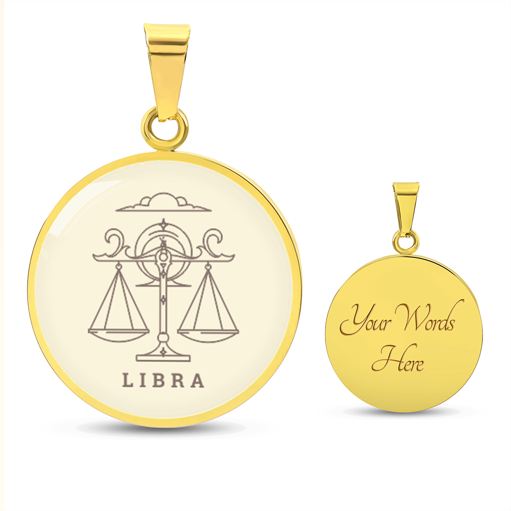 Zodiac Libra Necklace