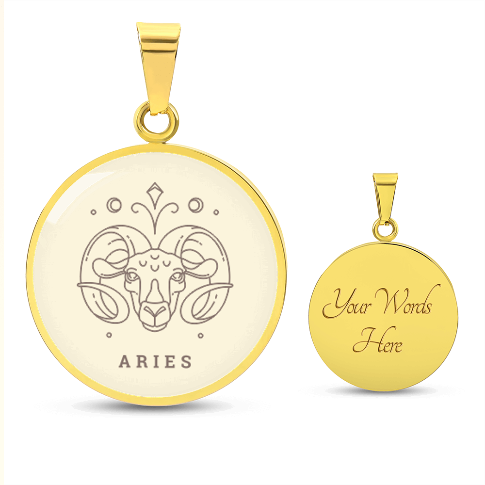 Zodiac Aries Necklace