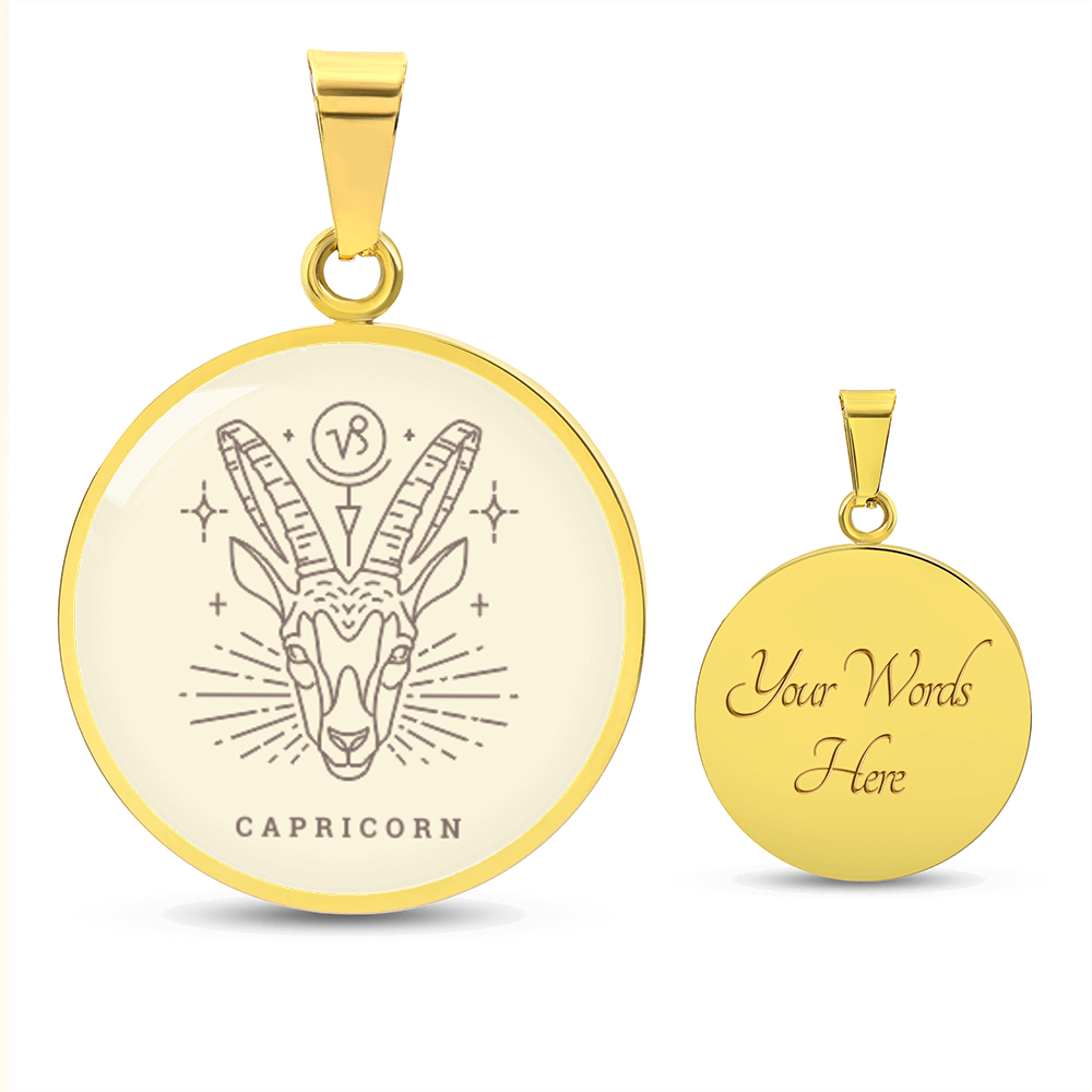 Zodiac Capricorn Necklace