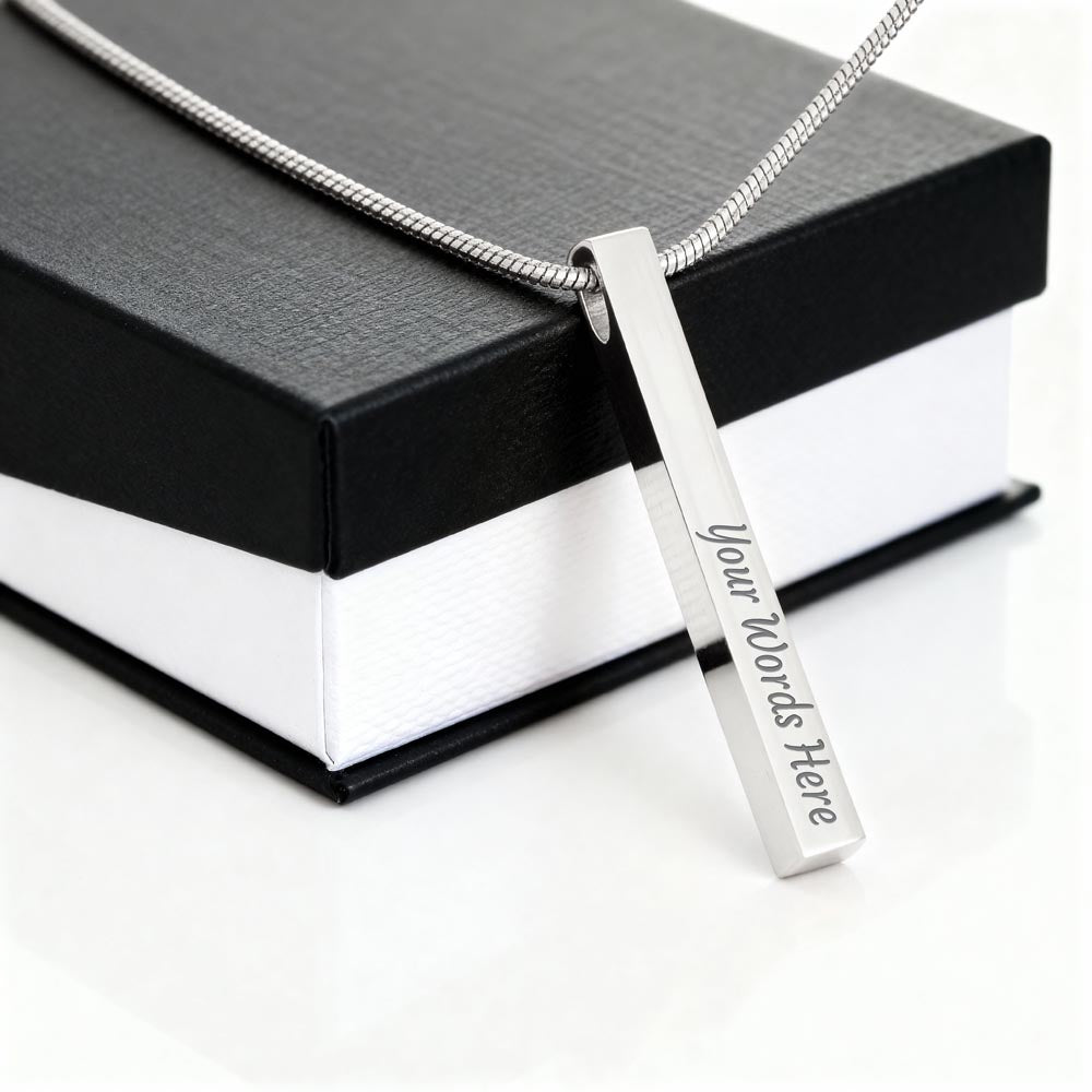 Mom To Be 4 Sided Engraved Bar