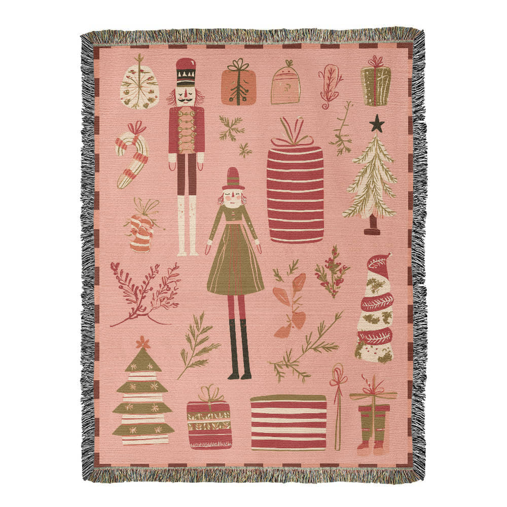 The Nutcracker Christmas Blanket