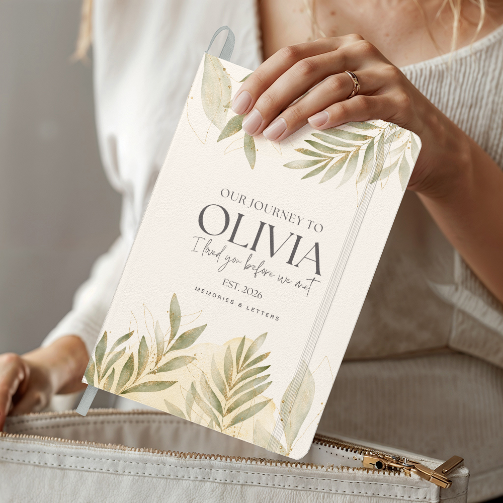 Personalized Pregnancy Journal for Mom-to-Be 01