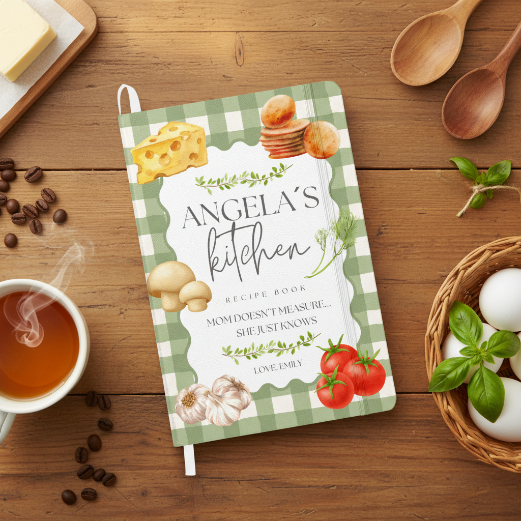 Personalized Recipe Book for Mom 05