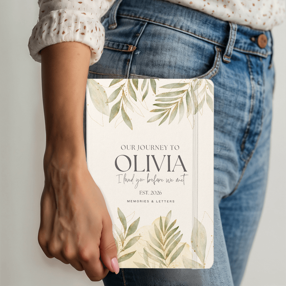 Personalized Pregnancy Journal for Mom-to-Be 01