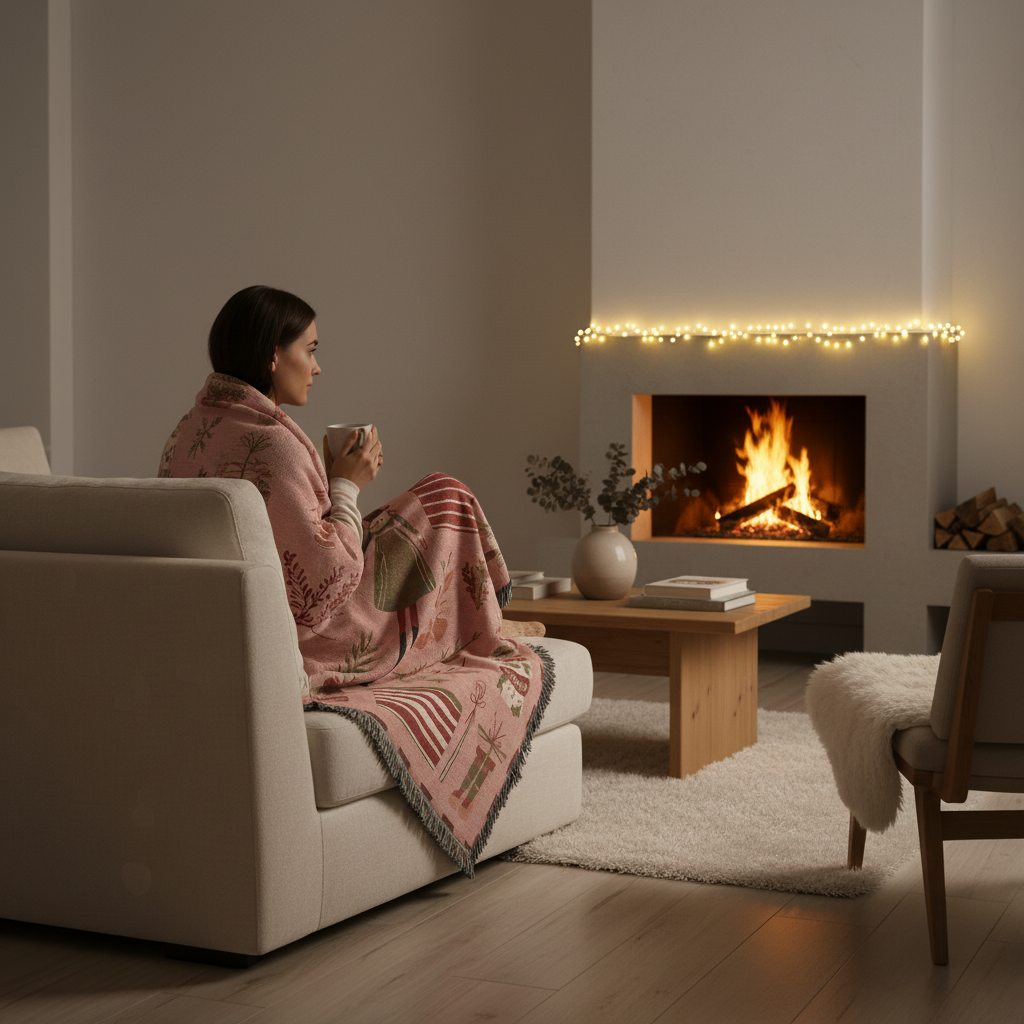 The Nutcracker Christmas Blanket