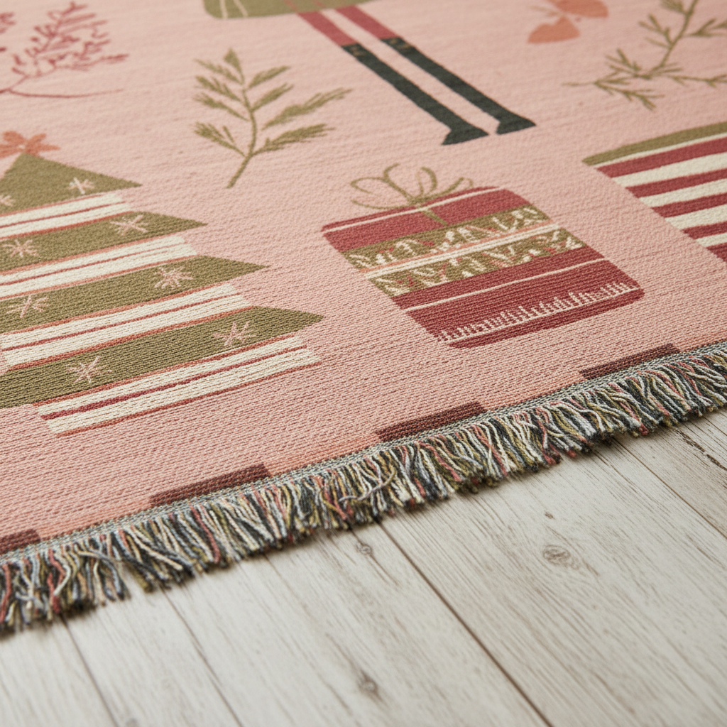 The Nutcracker Christmas Blanket