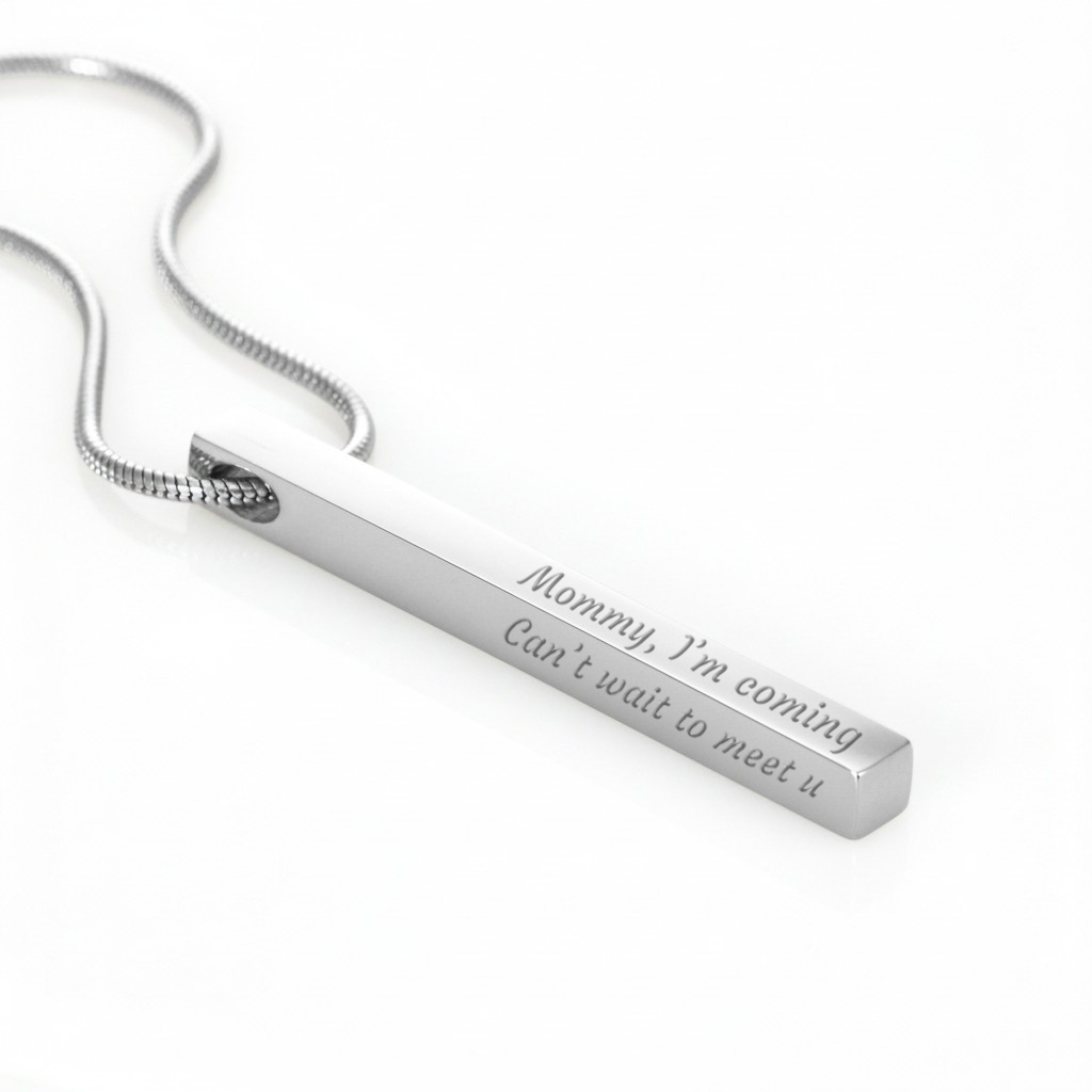 Mom To Be 4 Sided Engraved Bar