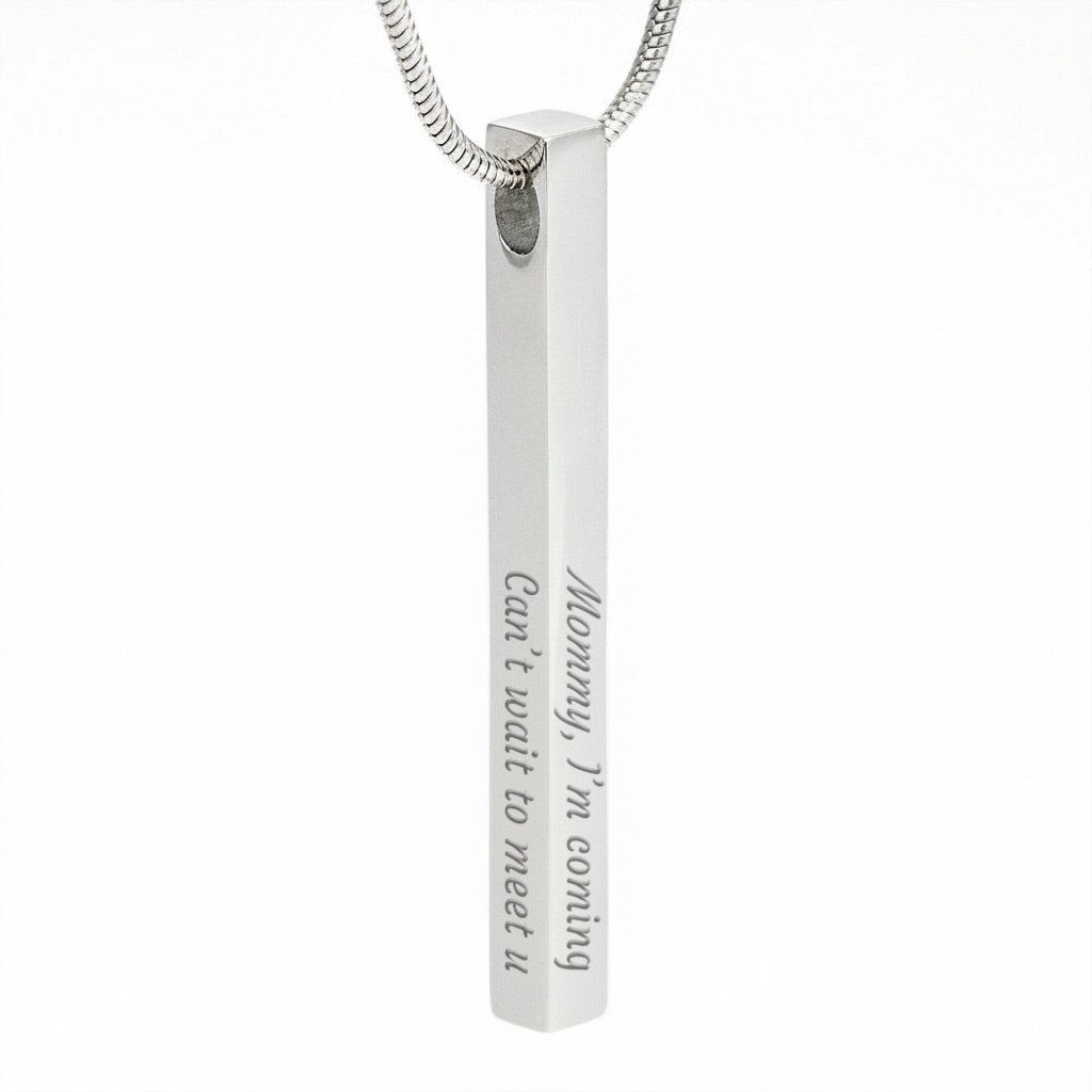 Mom To Be 4 Sided Engraved Bar