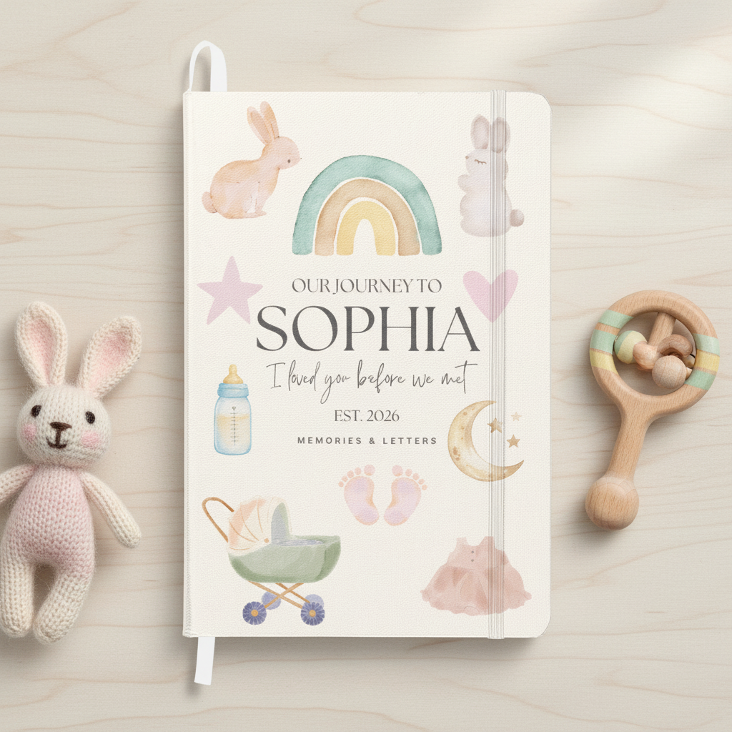 Personalized Pregnancy Journal for Mom-to-Be 03