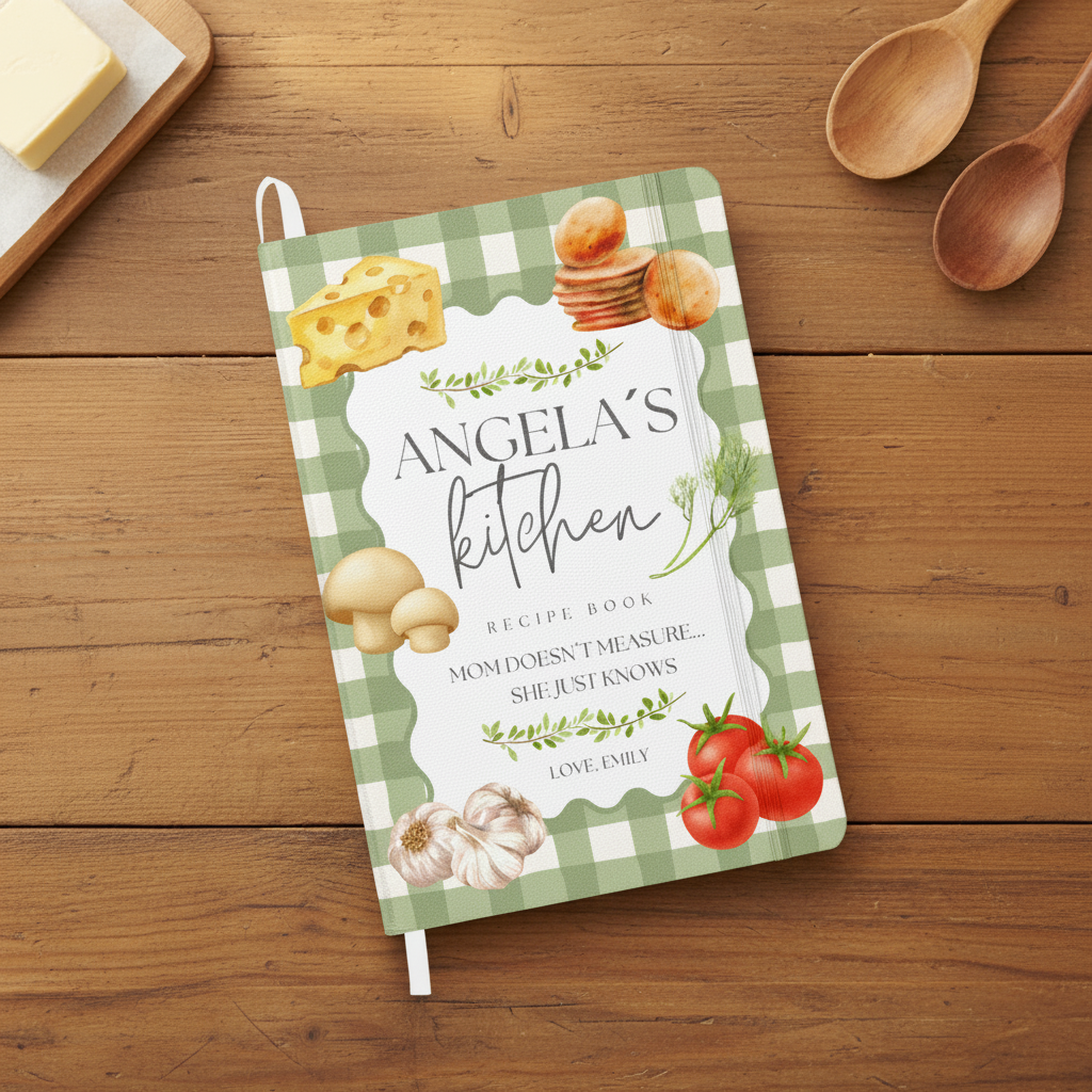 Personalized Recipe Book for Mom 05