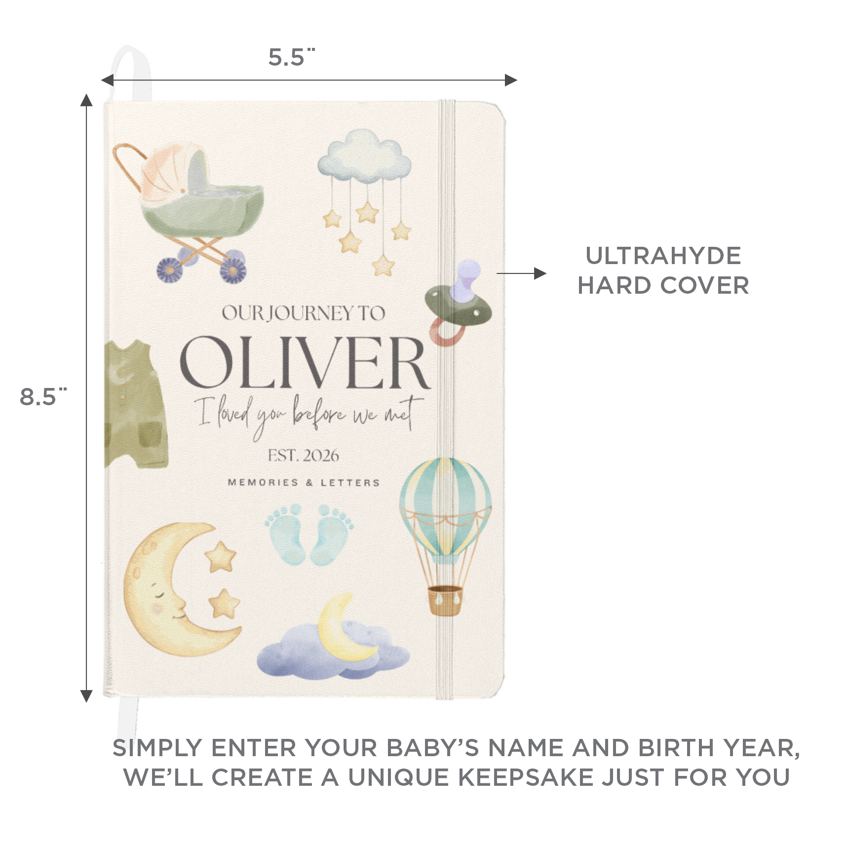 Personalized Pregnancy Journal for Mom-to-Be 02