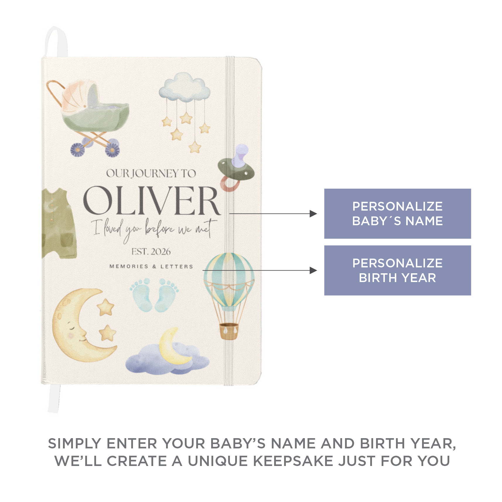 Personalized Pregnancy Journal for Mom-to-Be 02