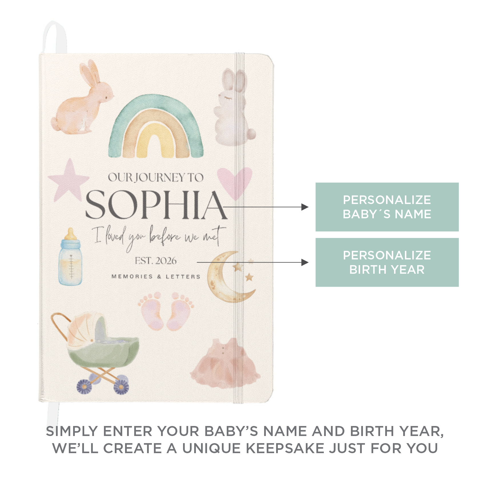 Personalized Pregnancy Journal for Mom-to-Be 03