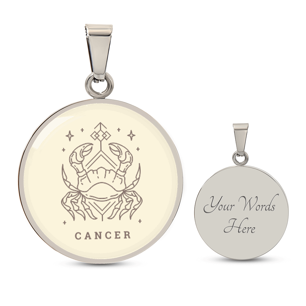 Zodiac Cancer Necklace