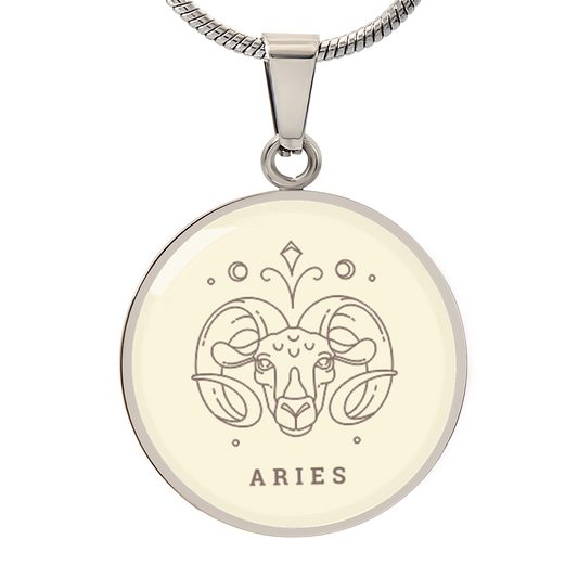 Zodiac Aries Necklace