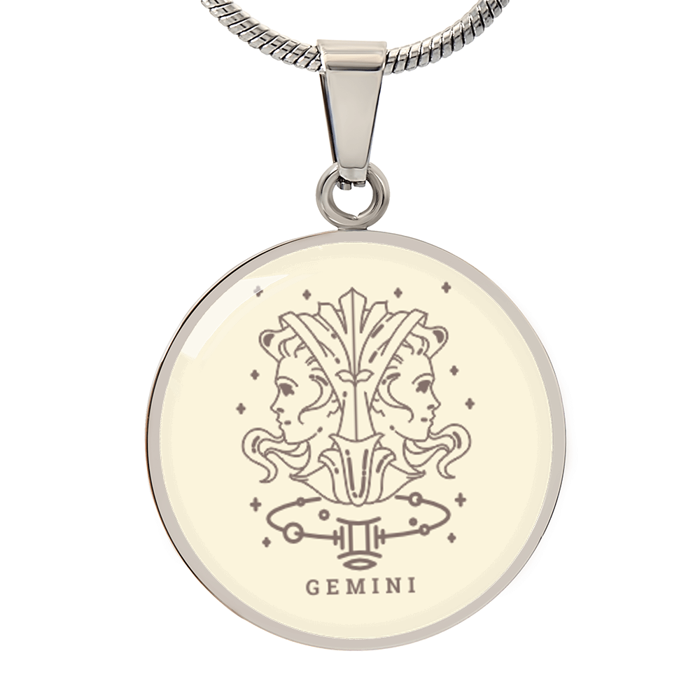 Zodiac Gemini Necklace
