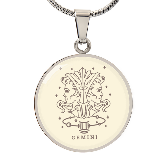 Zodiac Gemini Necklace