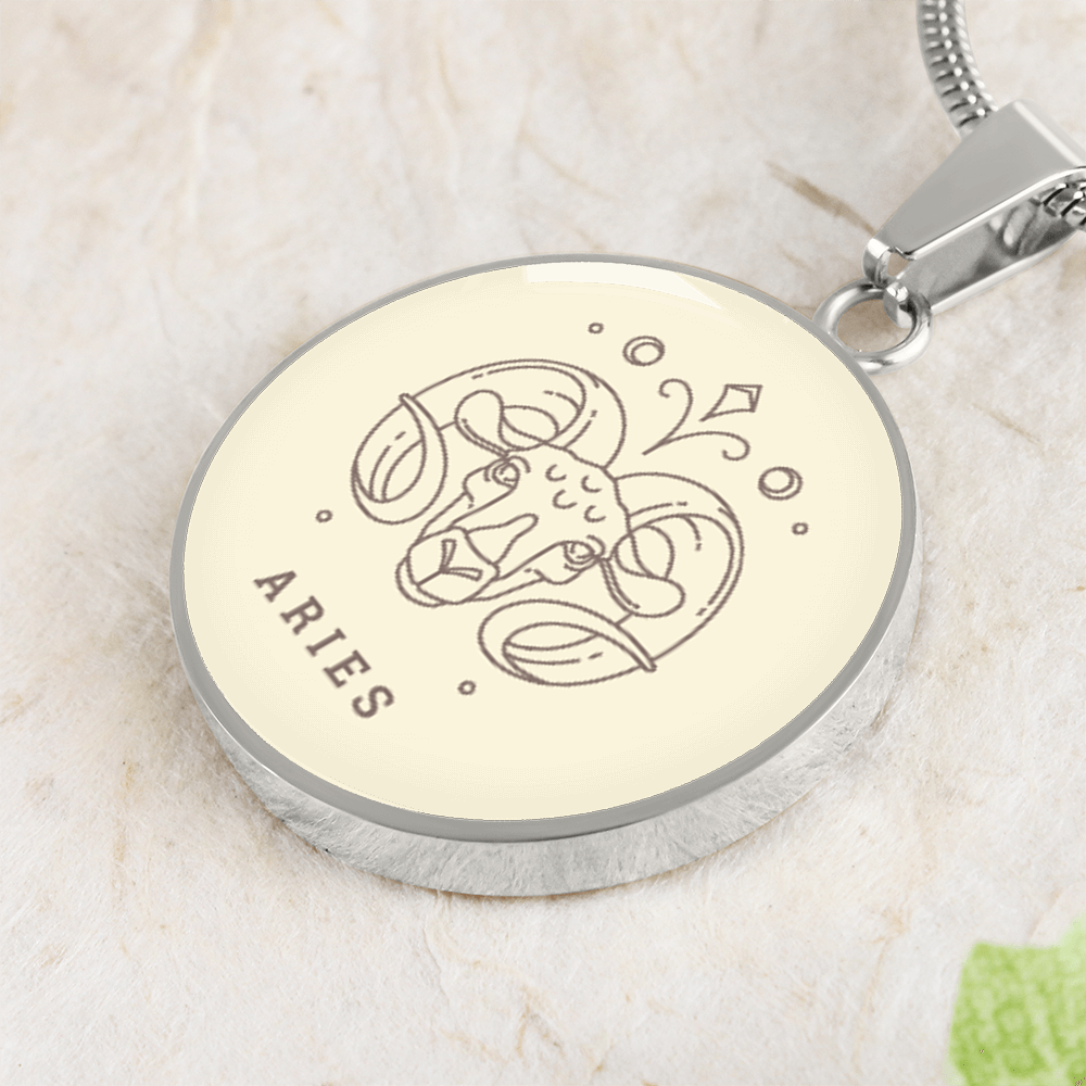 Zodiac Aries Necklace