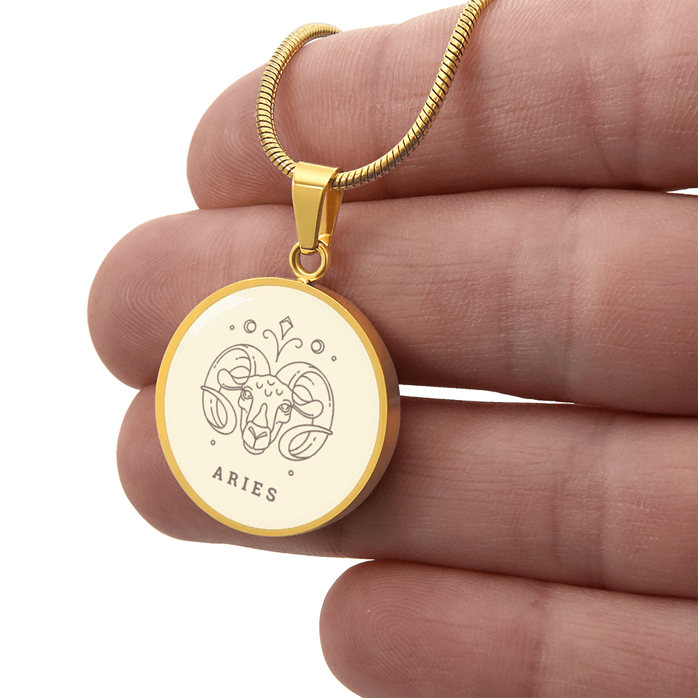 Zodiac Aries Necklace