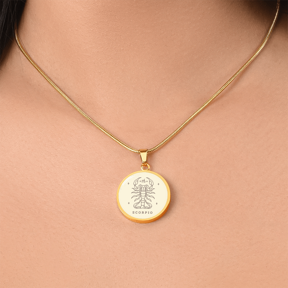 Zodiac Scorpio Necklace