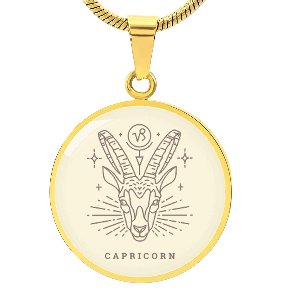 Zodiac Capricorn Necklace