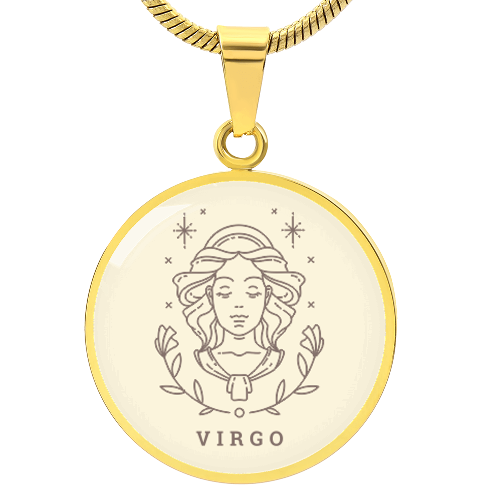 Zodiac Virgo Necklace
