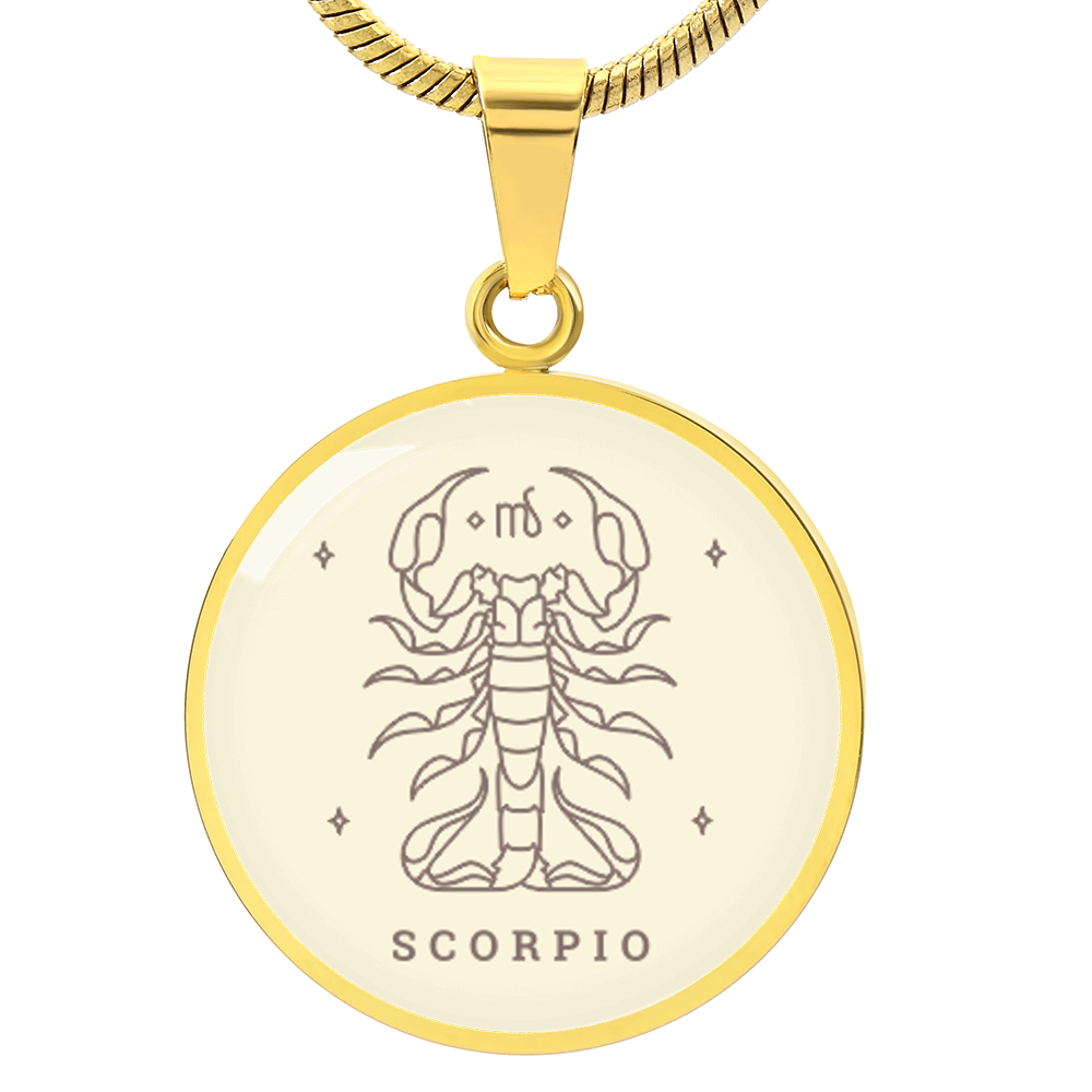 Zodiac Scorpio Necklace