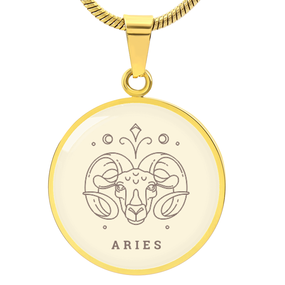 Zodiac Aries Necklace