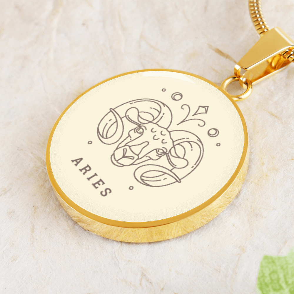 Zodiac Aries Necklace