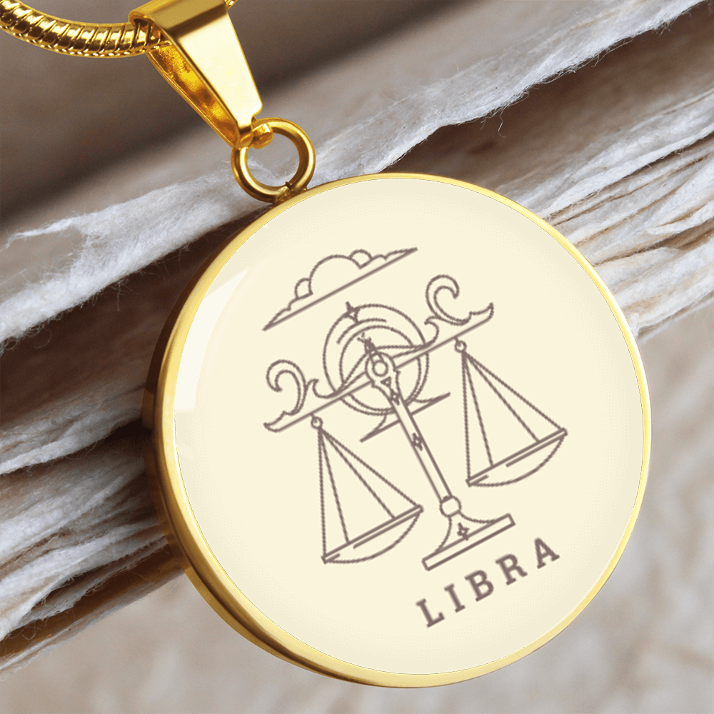 Zodiac Libra Necklace