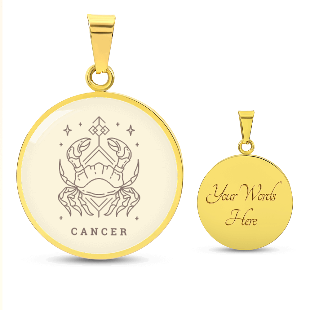 Zodiac Cancer Necklace