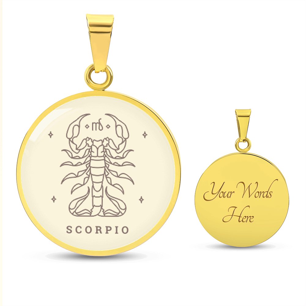 Zodiac Scorpio Necklace
