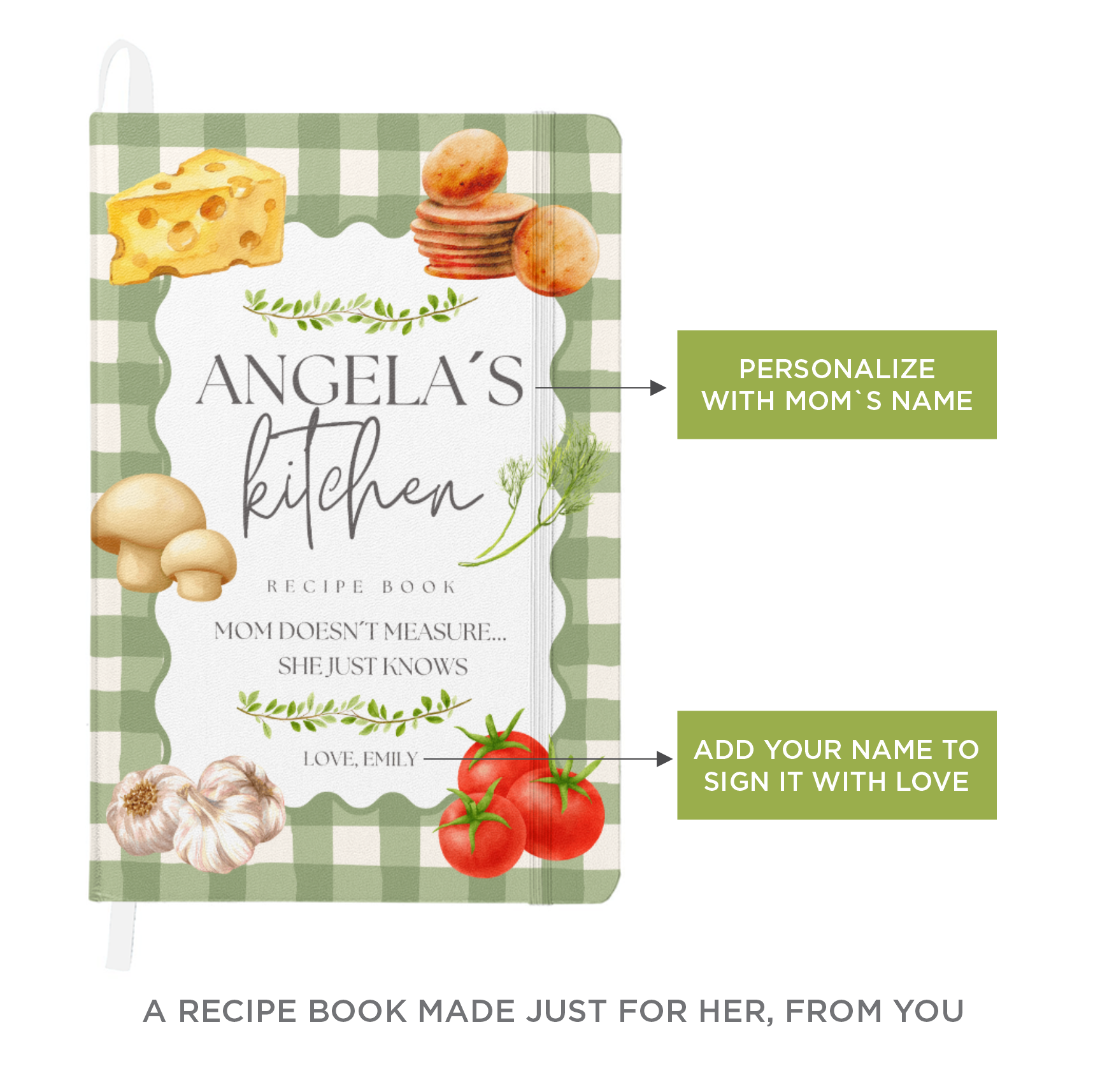 Personalized Recipe Book for Mom 05