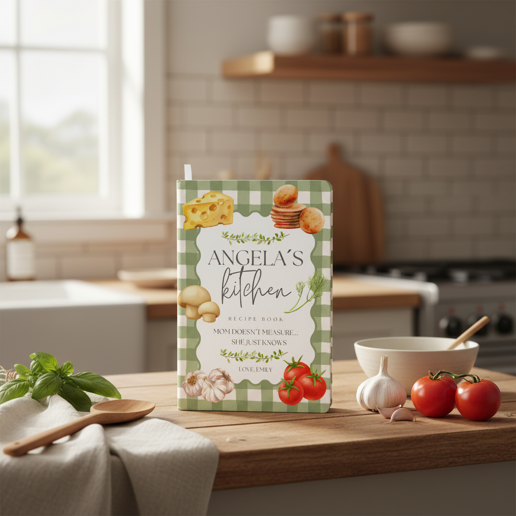 Personalized Recipe Book for Mom 05
