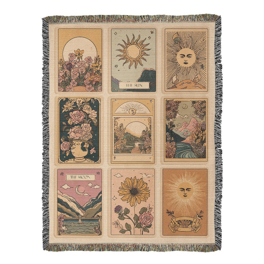 The Tarot Collection Woven Blanket